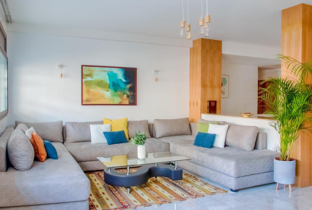 Luxury Apartment 3 Bedroom In The Heart Of Agdal Near Arribat Center 拉巴特 外观 照片